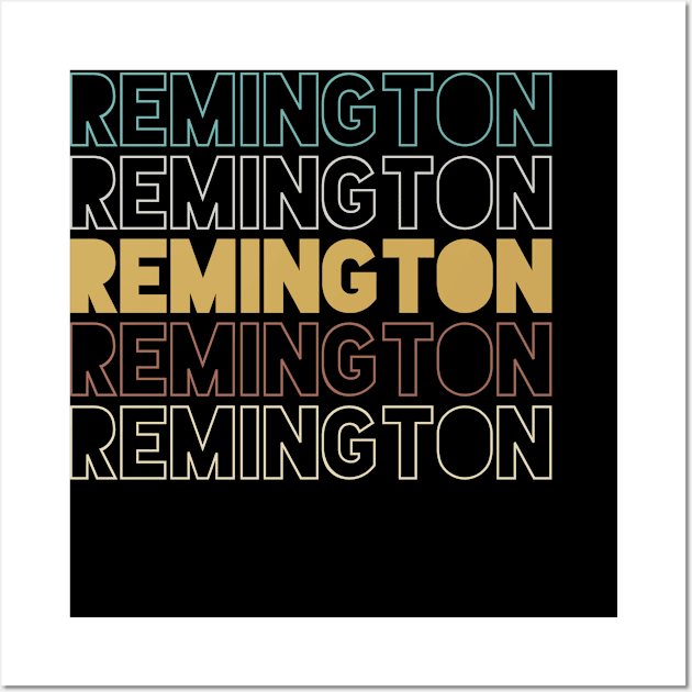 Remington Wall Art by Hank Hill